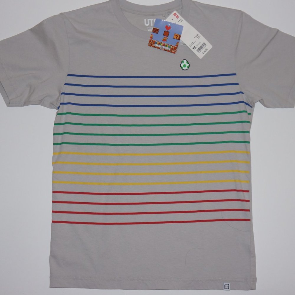 NWT Uniqlo x Nintendo Yoshi Egg Shirt